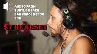 turtle beach head set for 7$