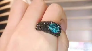 Full Dragon Scales Gemstone Ring for Men Ring Drago 2018-96