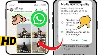 Come inviare foto e video di alta qualità su WhatsApp Android 2025