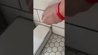 How to caulk shower corners. 