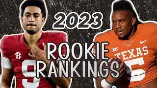 2023 DYNASTY ROOKIE RANKINGS | SUPERFLEX TOP 12 ROOKIE RANKINGS
