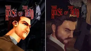 The House of the Dead - Remake vs Original Introduction Graphics Comparison