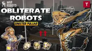 [WR] 🔥 Pulsar Quicksand Ophion | Obliterates Robots  | #warrobots   #wr   #warrobotsgameplay