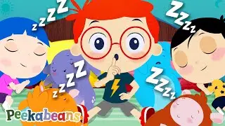 Ten In The Bed😴💤 | Count to Ten Song | Sing-Along Songs & Nursery Rhymes @PeekabeansKidsSongs