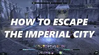Fastest Way to Escape from the Imperial City, Elder Scrolls Online?