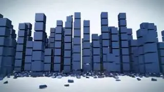 [Ger.Eng-Media] Rising Cubes Logo Reveal - After Effets Templates, Projects File