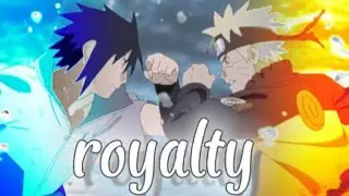 sasuke vs naruto edit // royalty //