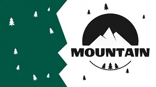 Inkscape SVG Logo Tutorial - How To Draw a Minimalist Mountain Logo