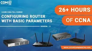 Configuring Router with Basic Parameters | Networking Basics | Routing Explained Step by Step