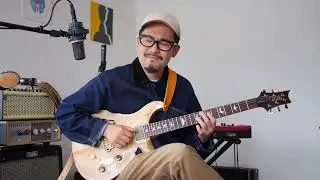 Toshiki Soejima - Life | PRS wood library custom24 semi hollow 10top