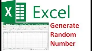 MS excel tutorial- How to generate Random numbers in Excel