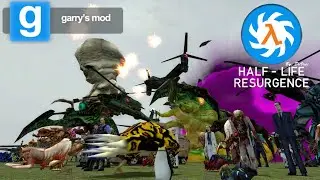 Gmod Mod Reviews: Half-life Resurgence NPCS! (90+ NPCS!)
