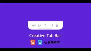 Creative Tab Bar With Background Color Changing