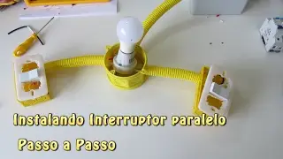 Como instalar interruptor paralelo - three way