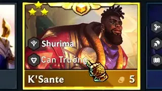 K'Sante 1v9! ⭐⭐⭐ Siêu Quái Vật Chỉ Với 1 Chiêu Nguyên Team Địch Bay Khỏi Sàn!  ĐTCL Mùa 9 13.15