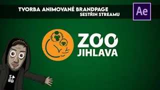 Tvorba animované brandpage v AFTER EFFECTS | Sestřih streamu