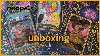 Unboxing Neopets Tarot Cards