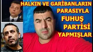 HALUK LEVENT AND EKREM İMAMOĞLU PARTIED WITH PUBLIC FUNDS 