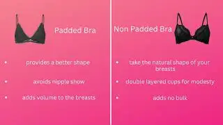 Which bra is good, #paddedbra  non #paddedbra