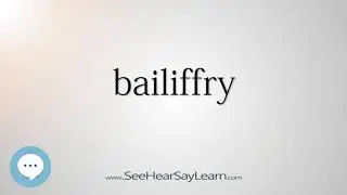 bailiffry