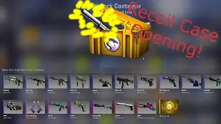 Recoil Case + Rio 2022 Sticker Capsule Opening