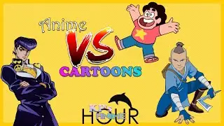 ANIME VS CARTOONS!! w/ Franky Robin | KP's Anime Hours #6