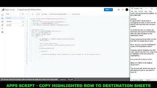 Apps Script - Copy highlighted or marked Range to  destination sheet