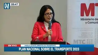 🔴 EN VIVO | PRESENTACIÓN DEL PLAN NACIONAL DE SERVICIOS E INFRAESTRUCTURA DE TRANSPORTE AL 2032
