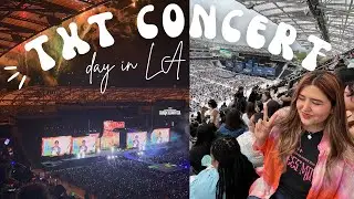 Day in LA: TXT concert + I got sick🥲