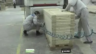 Производство дверей на фабрике Халес