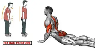 Fix Your Sitting Posture - 10 Min Workout For Perfect Posture
