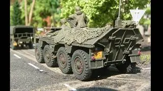 Militär-Diorama in 1:87