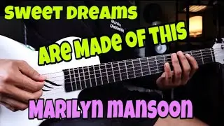 marilyn mansoon - sweet dreams ( are made of this ) guitar lesson tutorial buat pemula | GAMPANG !!!