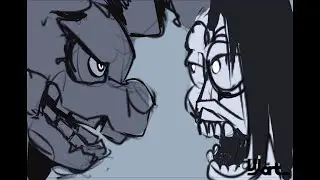Springtrap Meets the Mimic (LOUD) | FNAF Animation