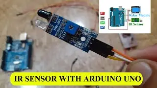 IR SENSOR WITH ARDUINO UNO