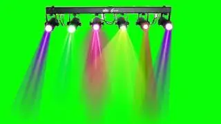 Best disco lights effect || green screen effect || light green screen effect NEW