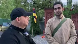 Воин Света - Эд в память жертв Геноцида Армян в Армянской Апостольской Церкви в Киеве🇺🇦🇦🇲 