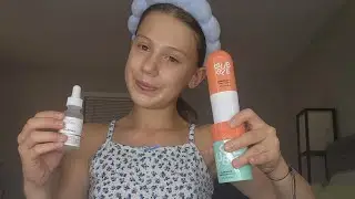 Gurwm with me!!! Night routine! #Bubble #Theordinary #Vaseline #Preppy