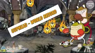 Cuphead world record on mobile Ribby and Croaks simple speedrun 