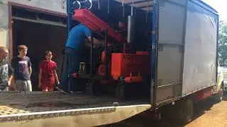Как погрузить своими руками установку вертикального бурения в газель