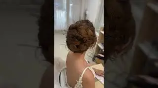 Bridal hairstyling