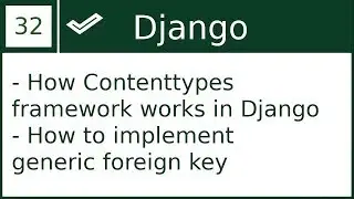 32 | Contenttypes framework and Generic foreign key concept in django | by Hardik Patel