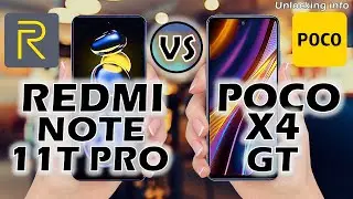 Redmi Note 11t Pro Vs Poco X4 Gt