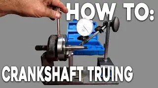 Dirt Bike Crankshaft Truing Tutorial Ep94