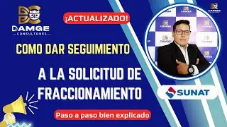 🔴 Como dar seguimiento a la solicitud de fraccionamiento SUNAT 2024 | Actualizado