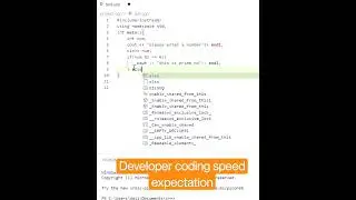 Coding speed | Expectation vs reality 😁😁