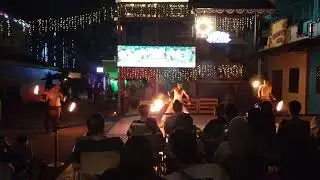 NIGHT PARK FIRE SHOW IN SUNWAY LAGOON