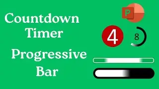 How To Create Countdown Timer and Progressive Bar in PowerPoint | Easiest Way