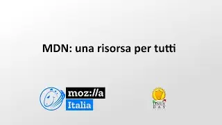 MDN: una risorsa per tutti - Tommaso Marmo