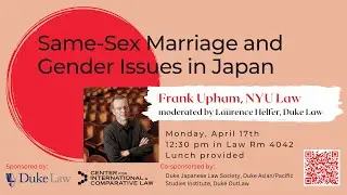 Duke Law | Same-Sex Marriage and Gender Issues in Japan